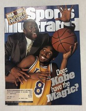 Kobe Bryant 1st Cover Does Kobe Have The Magic Sports Illustrated April 27, 1998 picture