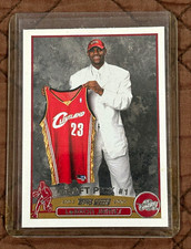 Topps 2003-04 LeBron James Cavaliers Rookie Draft Pick #1 #221 picture