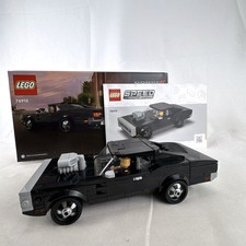 LEGO Speed Champions 76912 Fast & Furious 1970 Dodge Charger R/T Car Box Manual picture