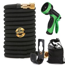 5X Stronger Deluxe Heavy Duty Expandable Flexible Garden Water Hose (50ft,100ft) picture