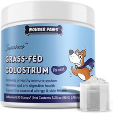 Premium Grass Fed Colostrum for Dogs – Pure Bovine Colostrum for Dogs – 3.20oz picture