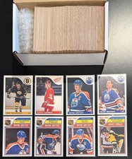 1985-86 OPC O-Pee-Chee Hockey Complete Set 1-264 NM Missing #9 Mario Lemieux RC picture