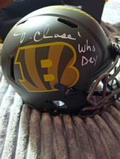 Ja'Marr Chase Signed Bengals Speed Authentic Helmet 