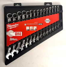 [NEW] (48-22-9515) Milwaukee 15pc Combination Wrench Set - Metric picture