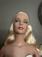 TONNER ICE BLUE SYDNEY, REDRESSED, BENT WRIST BODY, 16 INCHES TALL, picture