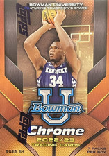 2022 2023 Topps Bowman University Chrome Basketball Series Unopened Factory Seal picture