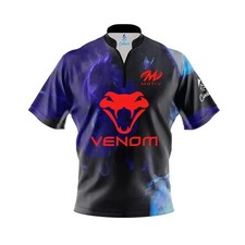 (Custom Name) - Motiv Venom Hysteria Bowling Jersey Shirts Size S-5XL picture