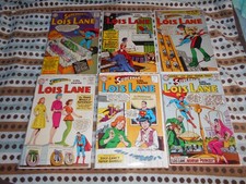 Superman's Girlfriend Lois Lane (Lot of 6) #51 56 58 60 65 66 Fine-(4.5-7.0) picture