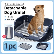 FAXHION 1PC Dog Pee Pad, Flat and Fenced Shapes, with Urination Guide Post picture