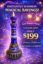 Tony JR's Bottle  I DREAM OF JEANNIE/GENIE BOTTLE *THE REAL ARTIST* picture