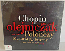 Chopin Janusz Olejniczak Mazurki Nokturny  Polonezy  Audio CD Factory Sealed NEW picture