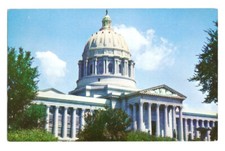 Jefferson City MO Postcard Missouri State Capitol picture