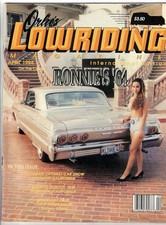 ORLIE'S LOWRIDING MAGAZINE APRIL 1994 VINTAGE LOWRIDER HOT ROD CAR CULTURE picture