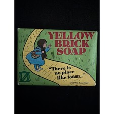 New Unemployed Philosophers Guild Yellow Brick Soap Wizard of Oz Lemon 2oz Bar picture