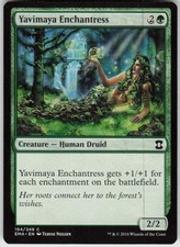 MP-02 Played Yavimaya Enchantress 194 EMA Eternal Masters C picture