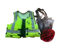Stearns 1424 Life Vest Size Medium With Safety harness Reflective picture