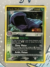 Dark Muk 16/109 EX Team Rocket Returns Reverse Holo Stamped Rare Pokemon Card picture