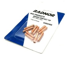 NEW 1 PACK 10PCS. RADNOR 000-068-035 CONTACT TIPS 64002906 picture