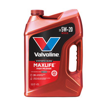 Valvoline MaxLife High Mileage 5W-20 Synthetic Blend Motor Oil 5 Quart picture