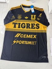 adidas Men's Tigres UANL Soccer Jersey Short Sleeve Polyester Blue XL Regular picture