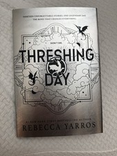 Threshing Day by Rebecca Yarros (2026, Hardcover) Sprayed Edges picture