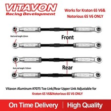 Vitavon Toe Link/ Rear Upper link Adjustable for Kraton 6S EXB V6 Notorious 6SV6 picture