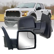 Passenger Right Side Door Mirror Power Without Signal Light For 15-20 Ford F-150 picture