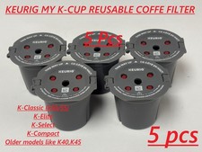 5 PCS KEURIG -Extra My K-Cup Universal Reusable Filter NEW picture