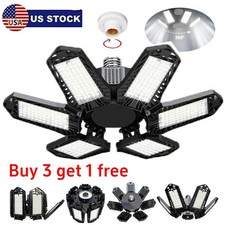 12000000LM Garage Light LED Super Bright Work Shop Ceiling Light Deformable Bulb picture