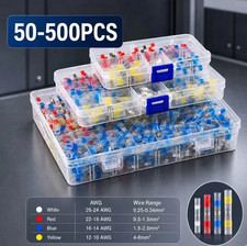 500/200PCS Waterproof Solder Stick Seal Sleeve Heat Shrink Butt Wire Connectors picture