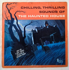 Disneyland Chilling, Thrilling Sounds of the Haunted House LP Vinyl  1968  Vg picture