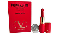 Valentino Rosso Valentino Satin Lipstick Color 22R Rosso Valentino Mini  0.03oz picture