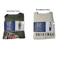 Gap Kids Boys Toddler Logo Fleece Crew Neck & Jogger Matching Set picture