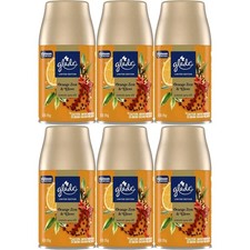 NEW Glade Automatic Spray Refill, 6 Pack, Orange Zest & Clove Scent picture
