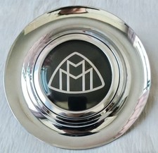 -1pcs Chrome MERCEDES-Maybach GHOST FLOATING WHEEL HUB CAPS SPIN FORGIATO 7.2'' picture
