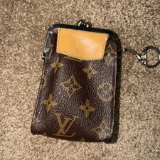 1970s LOUIS VUITTON Vintage Monogram Kiss Lock Cigarette /Coin/ Eyeglass Case picture