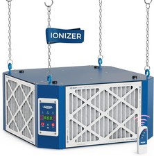Alorair 360° Intake Air Filtration System 1350CFM Ionizer Shop Dust Collector picture