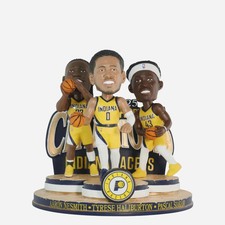 Indiana Pacers 2025 Eastern Conference Champions Mini Scene Bobblehead picture