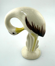 Vintage Shawnee Pottery miniature crane / stork figurine  picture