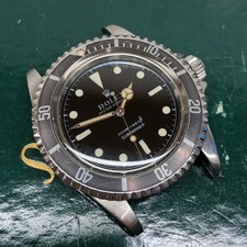 1961 Rolex Submariner 5512 Long 5 Insert Steel PCG Automatic Wristwatch picture