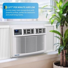 ️4-in-1 Comfort: 8000 BTU Window Air Conditioner with Heater, Dehumidifier & Fa picture
