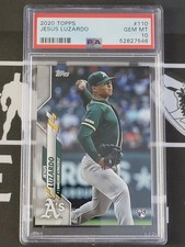 Jesus Luzardo 2020 Topps Rookie #110 PSA 10* GEM MT picture