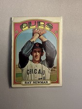 1972 Topps #667 Ray Newman Chicago Cubs High Number Vintage Baseball Card picture