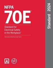 NFPA 70E Standard For Electrical Safety In The Workplace 2024 Edition PB USA ST. picture