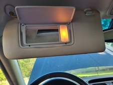 2004-2008 Acura TSX Driver & Passenger Side Sun Visor Pair Set Gray Lighted picture
