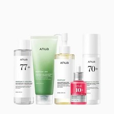 ANUA Routine Skincare Set - 5Pcs (Cleanser+Toner+Cleansing Oil+Serum+Lotion) picture