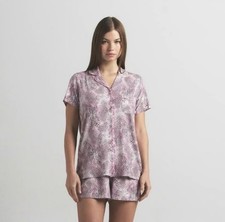 NEW Skims Short  Sleeve Set Size M Bloom Mini Multi Animal Brand New In Bag picture