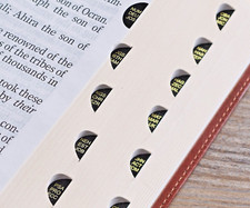 KJV Super Giant Print Bible-Brown Faux Leather Indexed BRAND NEW in Shrink Wrap picture