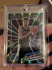 2023-24 Panini Donruss - Rated Rookie Victor Wembanyama #220 Holo Green Laser picture
