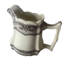 Vintage Two's Company 5” Brown Transferware Ironstone Pitcher Aesthetic Movement picture
